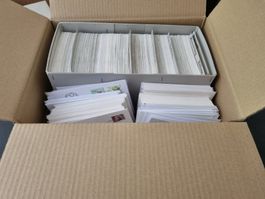 Kiste/Sammlung mit gut 1000 FDC Ausgaben
