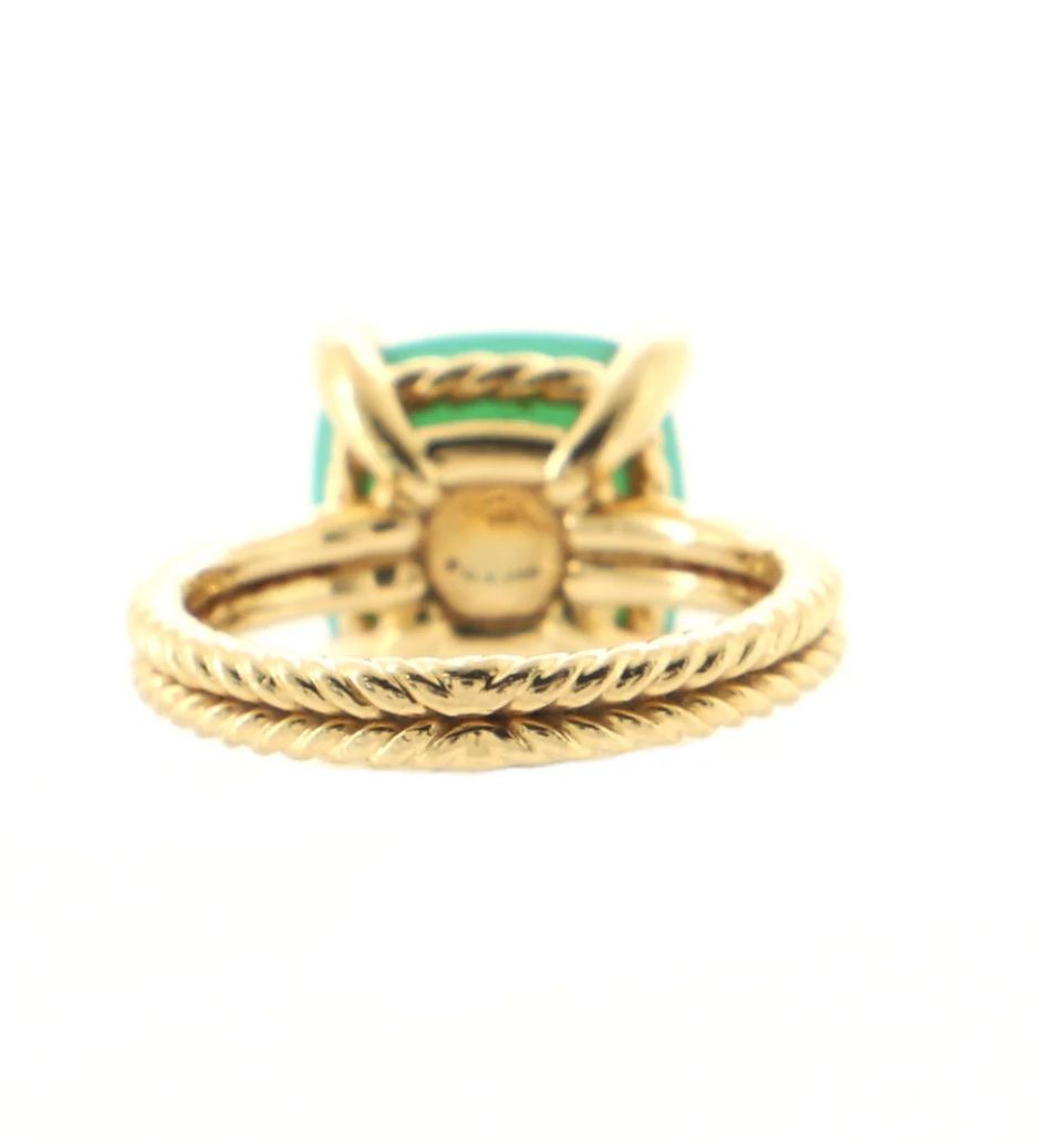 Anelli: David Yurman 18k Gold Crystophase Chatelaine ring – Usato da Nyon venduto da My_wardrobe 1