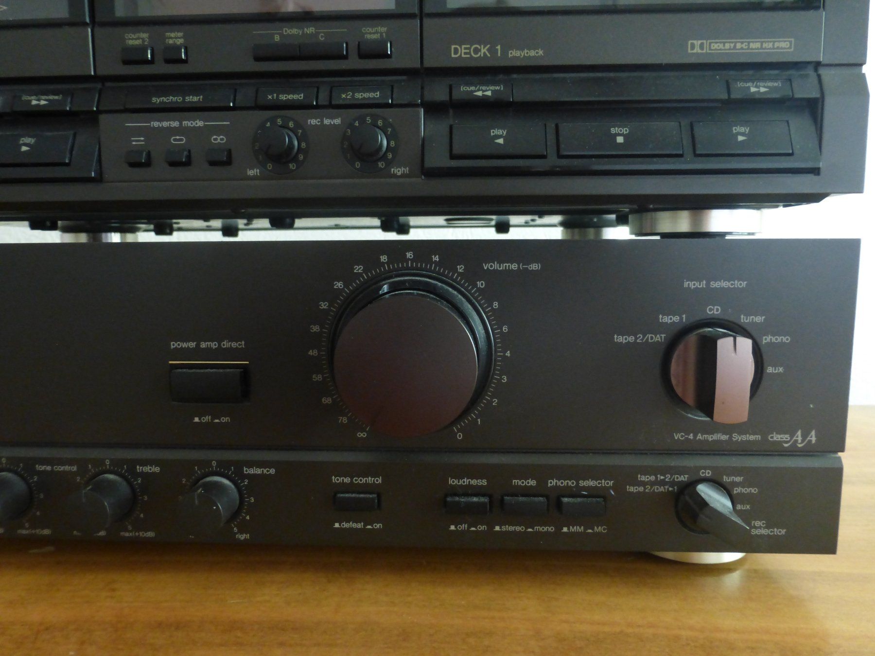 Technics Amplificateurs: Technics Verstärker Amplifier Tape Kassette CD Player – Défectueux à Zumikon par psisound 4