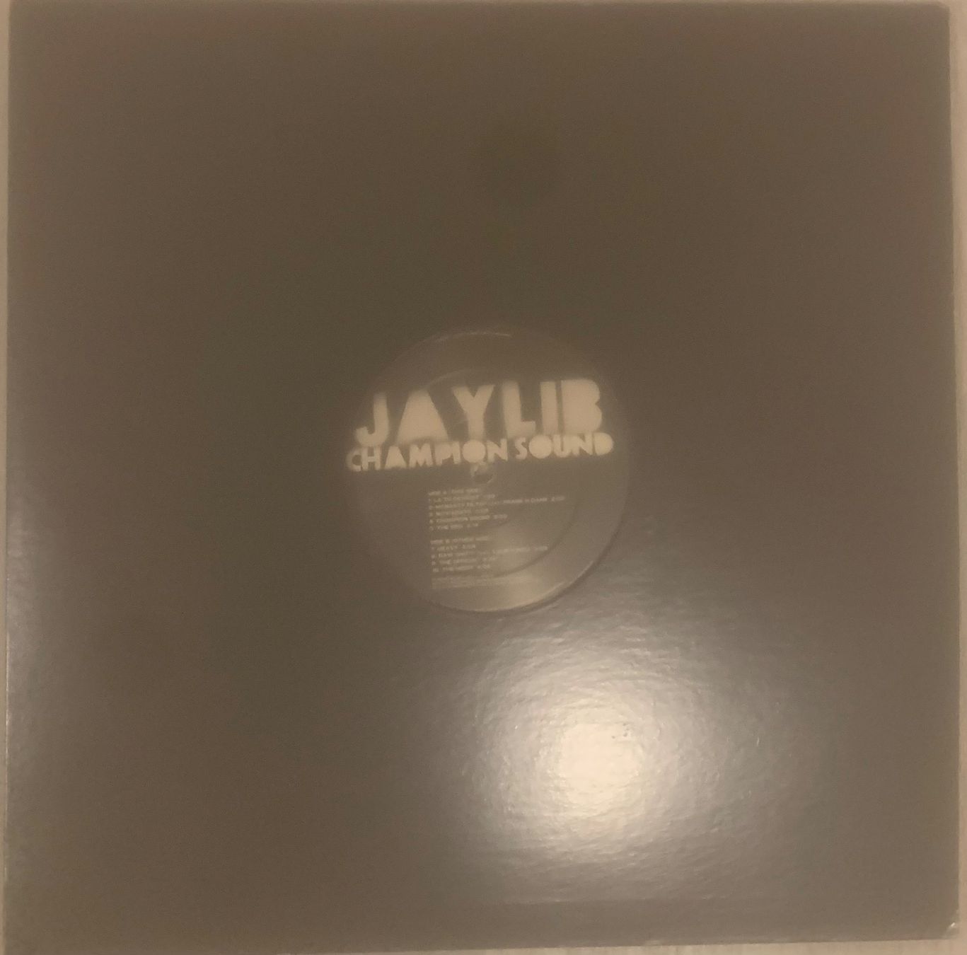 Dischi in vinile: JAYLIB (JAY DILLA & MADLIB) - Champion Sound D-Lp 2009 – Usato da Mühlethal venduto da superfast78