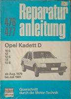 Reparaturanleitung - Nr.476/477 Opel Kadett D