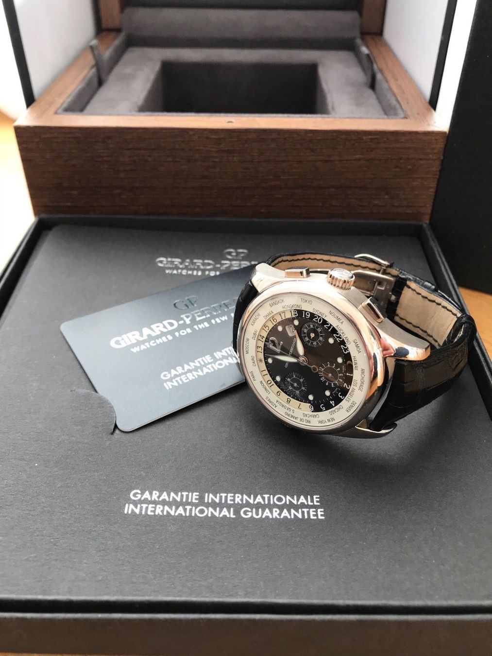 Girard-Perregaux Uhren: Girard Perregaux Worldtimer 18K. WG – Neu (gemäss Beschreibung) aus Richterswil von wahopp