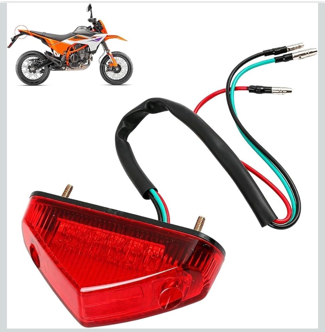Toutes les pièces détachées moto: NEU Rücklicht Motorrad – Neuf avec emballage d'origine à Kriens par draussen-zu-hause