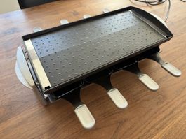 Toller 8er-Raclette Ofen/Tischgrill von Stöckli mit Zubehör