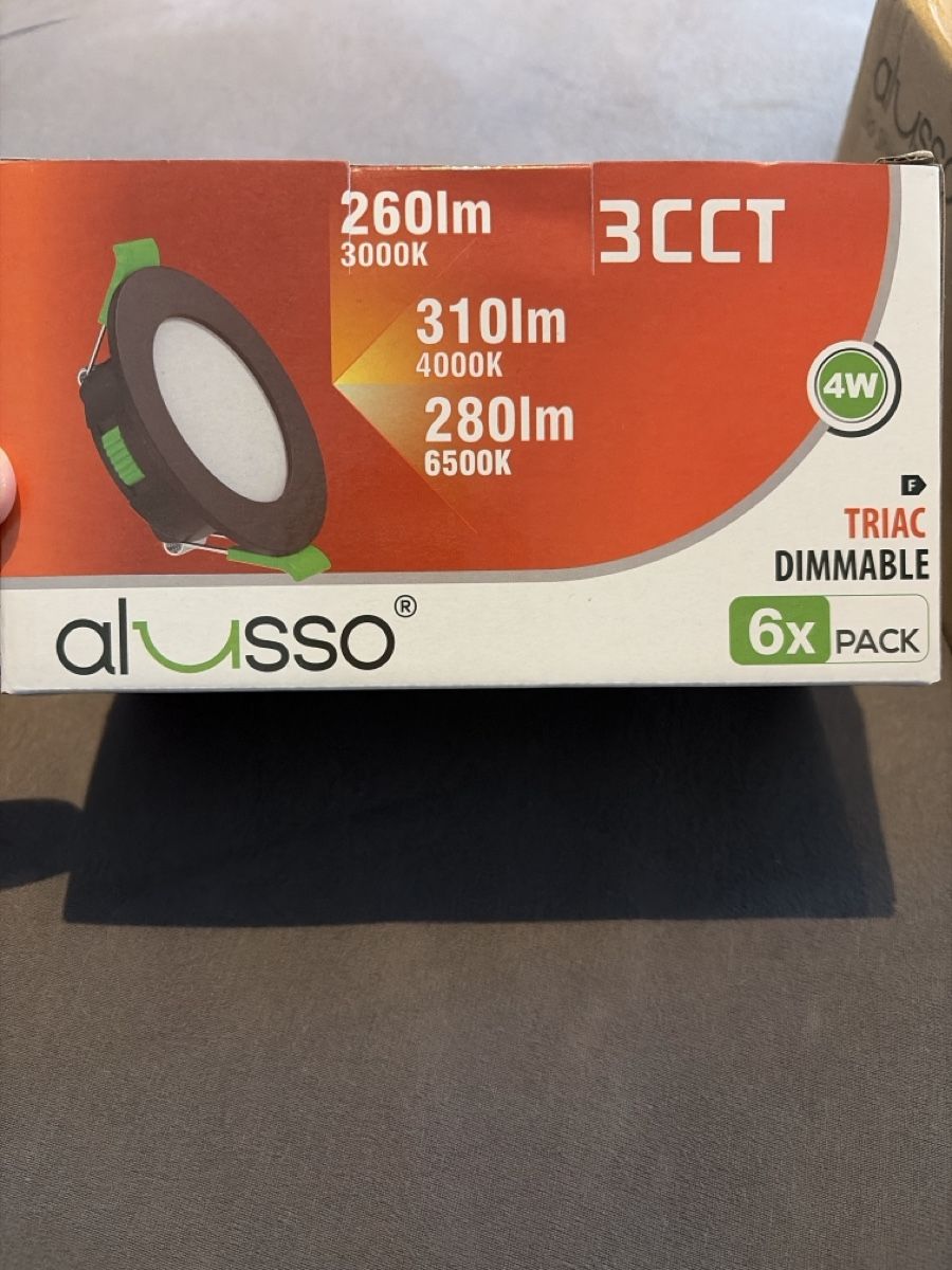 Lampes: Alusso 2 x 6 LED Einbaustrahler – Neuf avec emballage d'origine à Rheineck par eli_5jkx