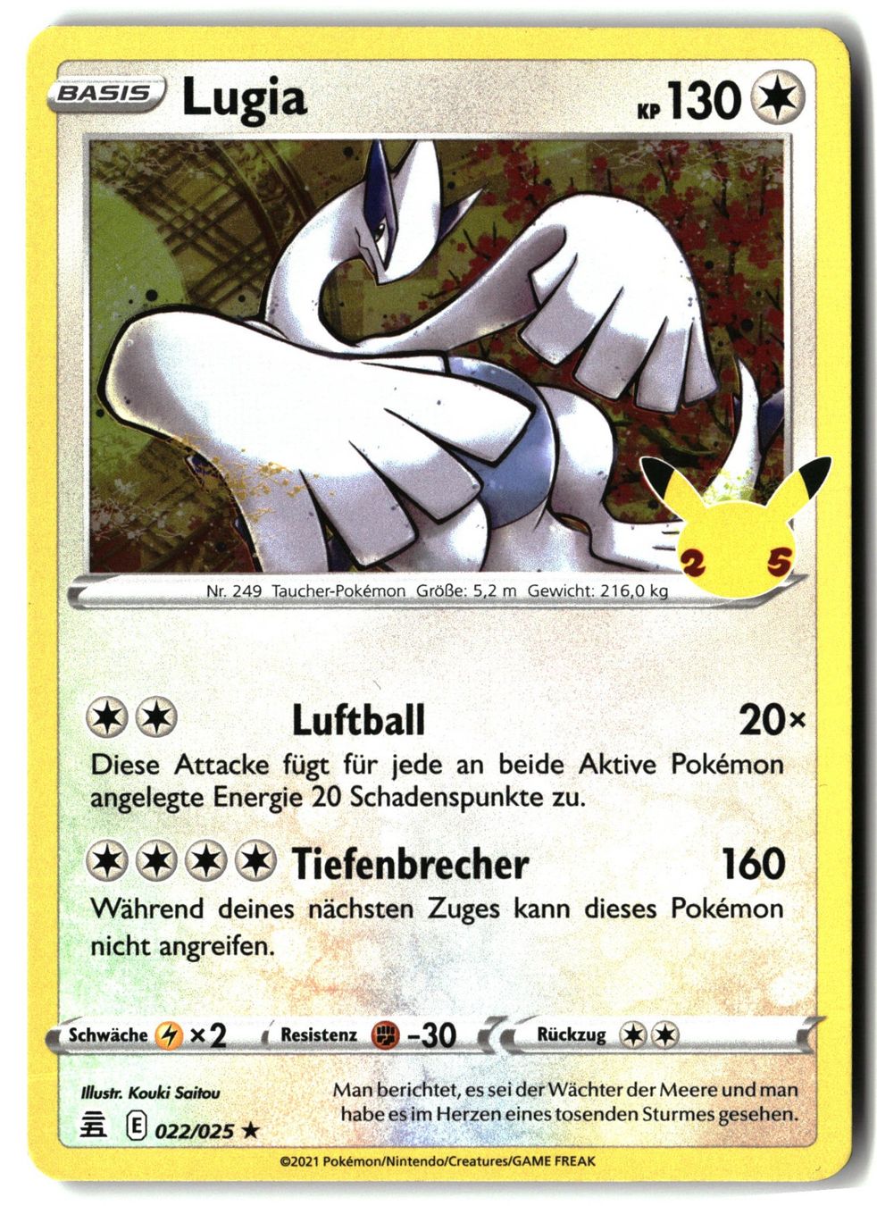 Pokémon Cartes à collectionner: Lugia #22 Pokemon Celebrations – D'occasion à Feuerthalen par Plazatoys