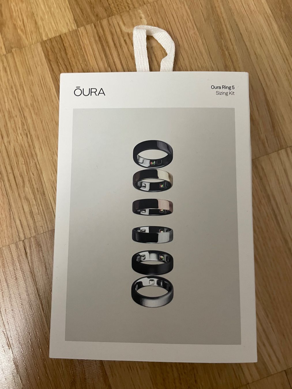Oura Anelli: Oura Ring 5 Sizing Kit Ringanprobier Set Test Set Ringgrösse – Nuovo (secondo la descrizione) da Schinznach Bad venduto da Gothica_666