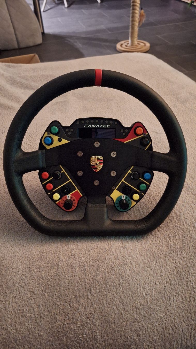 Fanatec Podium Steering Wheel PORSCHE 911 GT3 R (Neu (gemäss ...