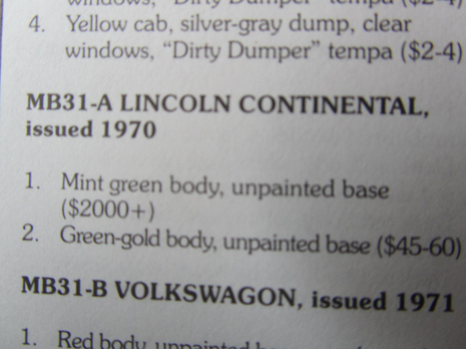 Matchbox Modellautos: Lincoln Continental, Matchbox Superfast, Nr. 31 A – Gebraucht aus Weiningen ZH von dietsch57 6