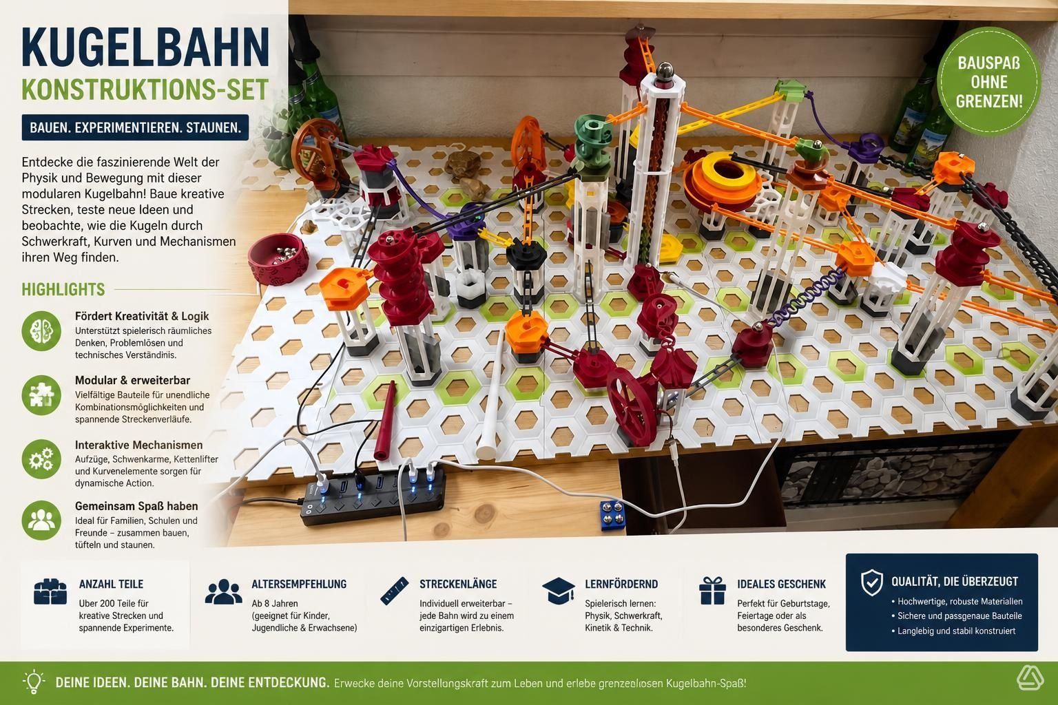 Jeux de construction: Kugelbahn – D'occasion à Au SG par M3d4all