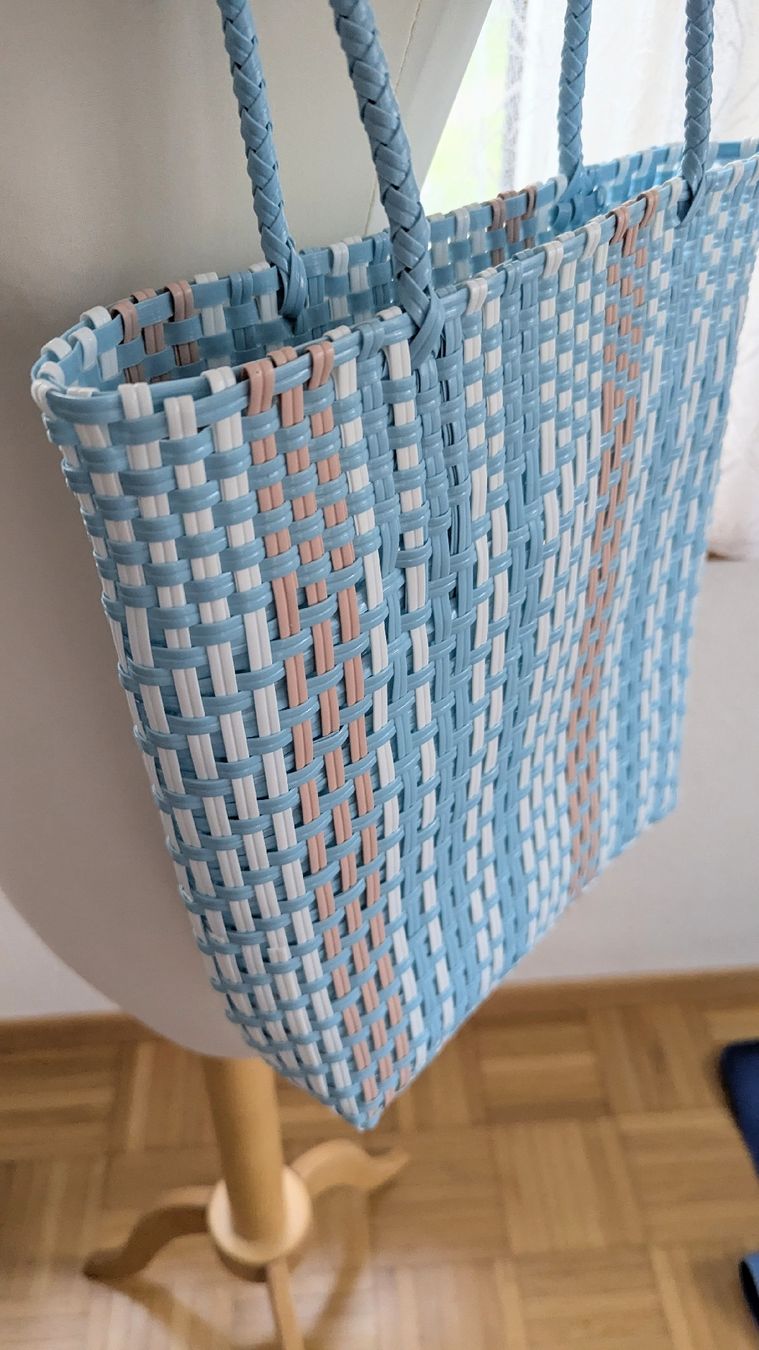 Borse da donna: gestreifte Tasche aus Kunststoff – Nuovo (secondo la descrizione) da Zürich venduto da Stonejewelry 1