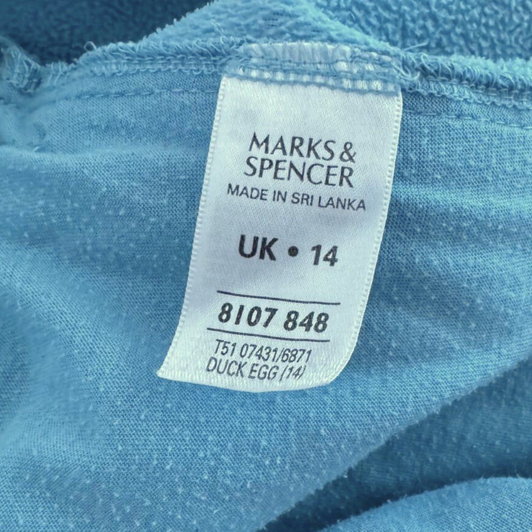 Giacche: MARKS & SPENCER Veste Pull Sans Manches Bleu - Taille 42 – Usato da Vevey venduto da secondlifevevey 4