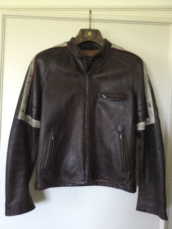 Belstaff Hero „War of the Worlds“ Bison Lederjacke Gr. M