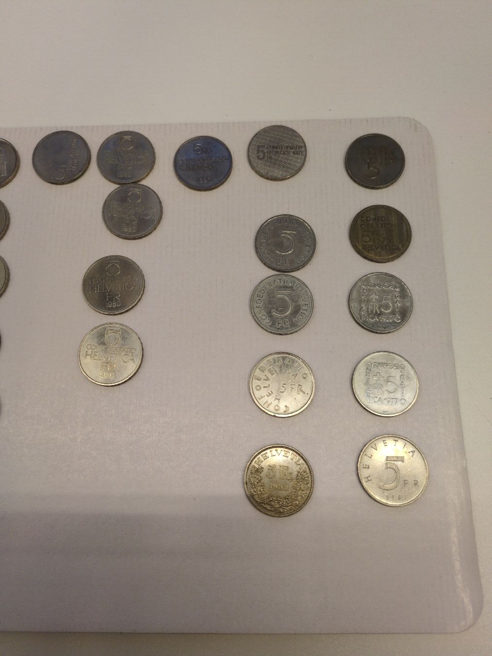Tutti le monete: Alte Schweizer Gedenkmünzen Sammlung 24stk. – Usato da Meilen venduto da Frensch7 1