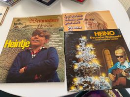 Langspielplatten Heintje, Deutsche Schlager, Heino   4 Stk.