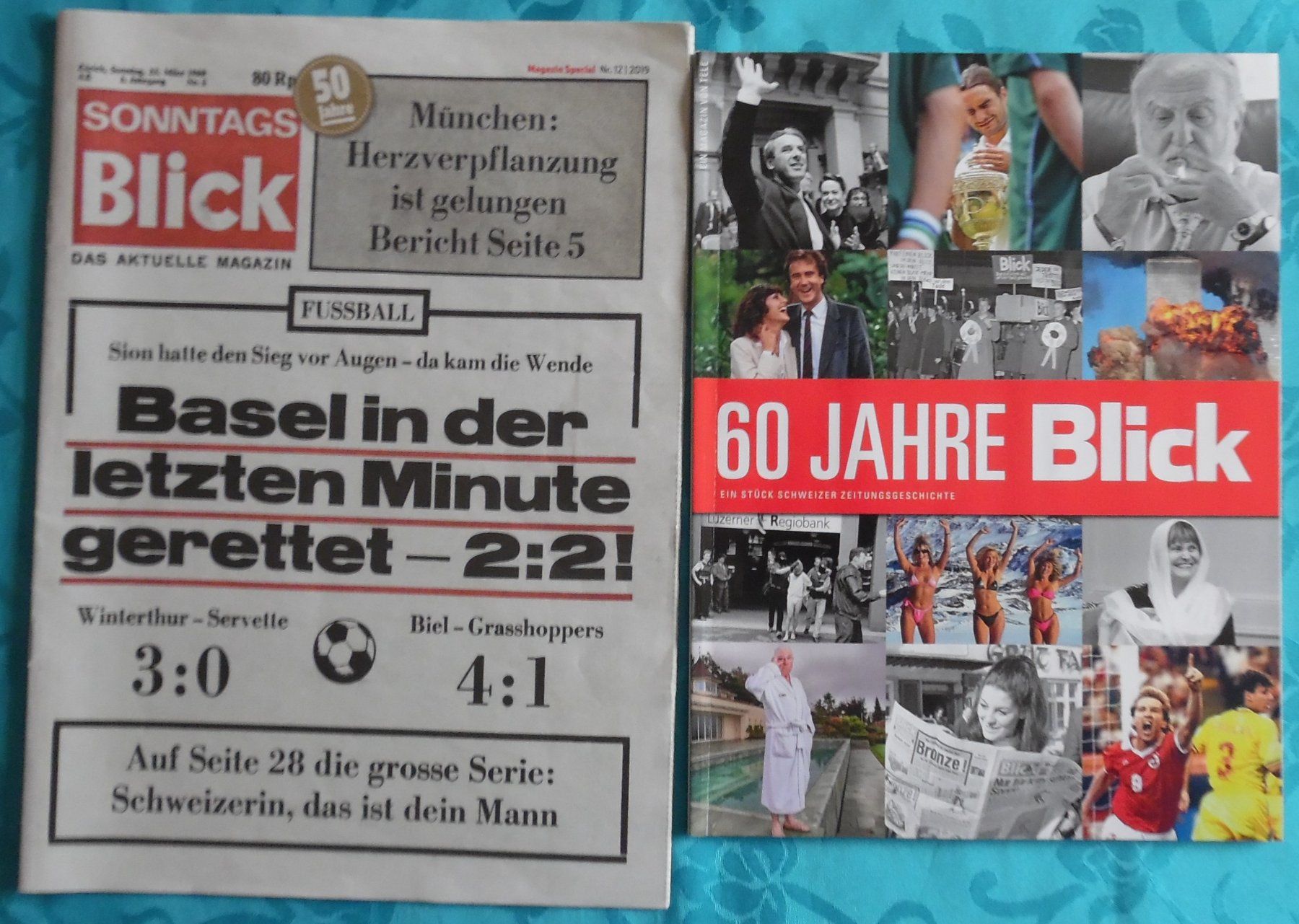 Riviste & Magazine: 3 Jubiläum-Hefte – Usato da Bellinzona venduto da Luna093 3