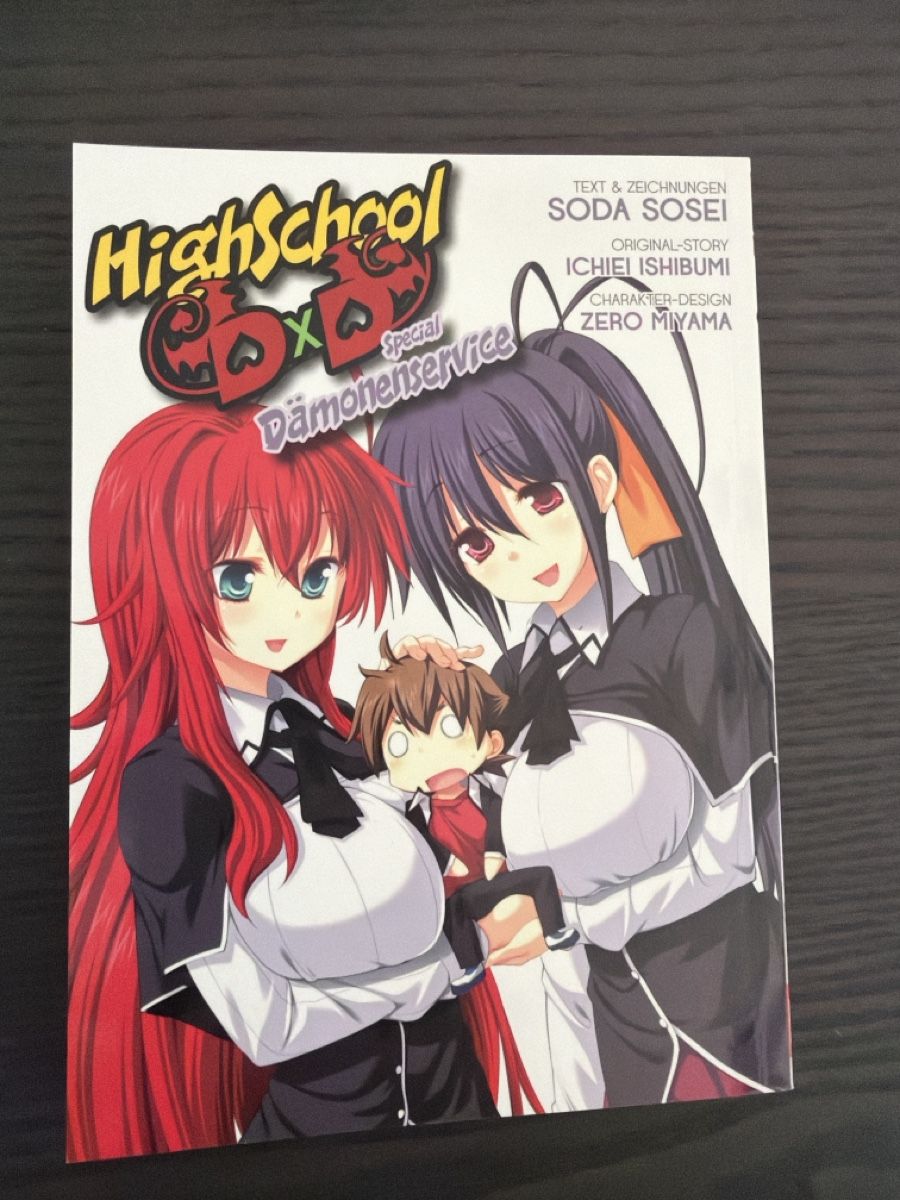 Comics: Highschool DxD Special Dämonenservice Manga – Neu und originalverpackt aus Thalheim AG von Luca.98