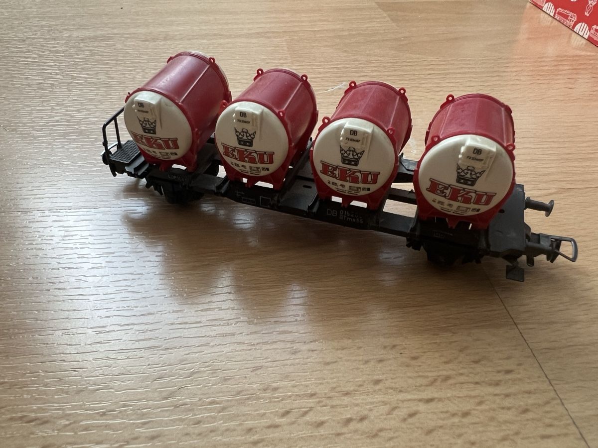Fleischmann Modellini di ferrovie: Fleischmann Fasswagen – Usato da Gisikon venduto da ram_78bx 2