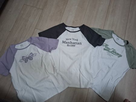 T-Shirts - 3er Pack Mädchen Gr. 176