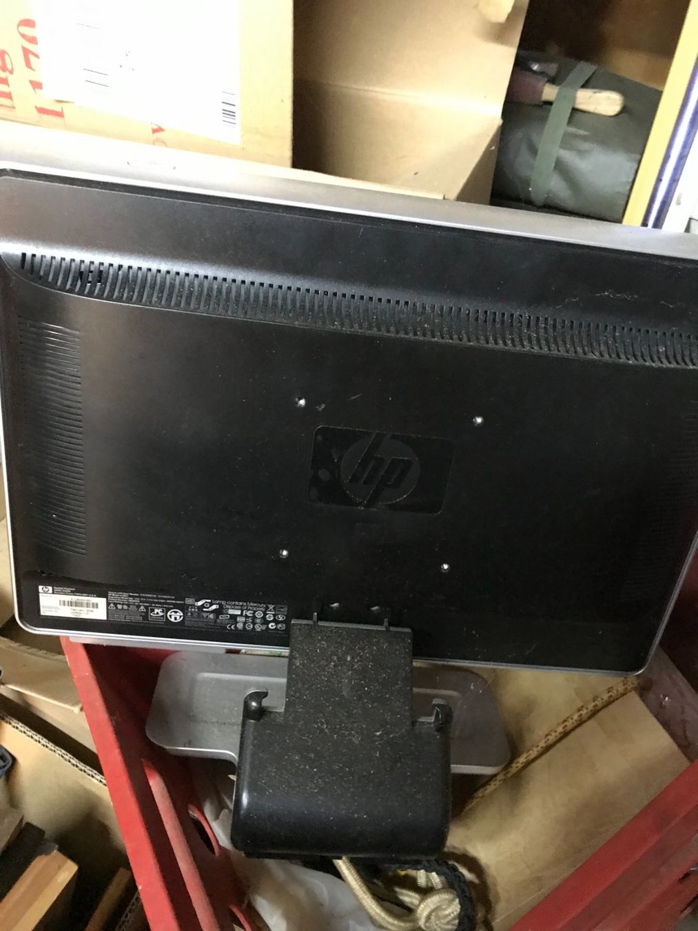 Hewlett Packard Monitor: Monitor HP 48 cm. – Usato da Wil/SG venduto da Andyshop 5