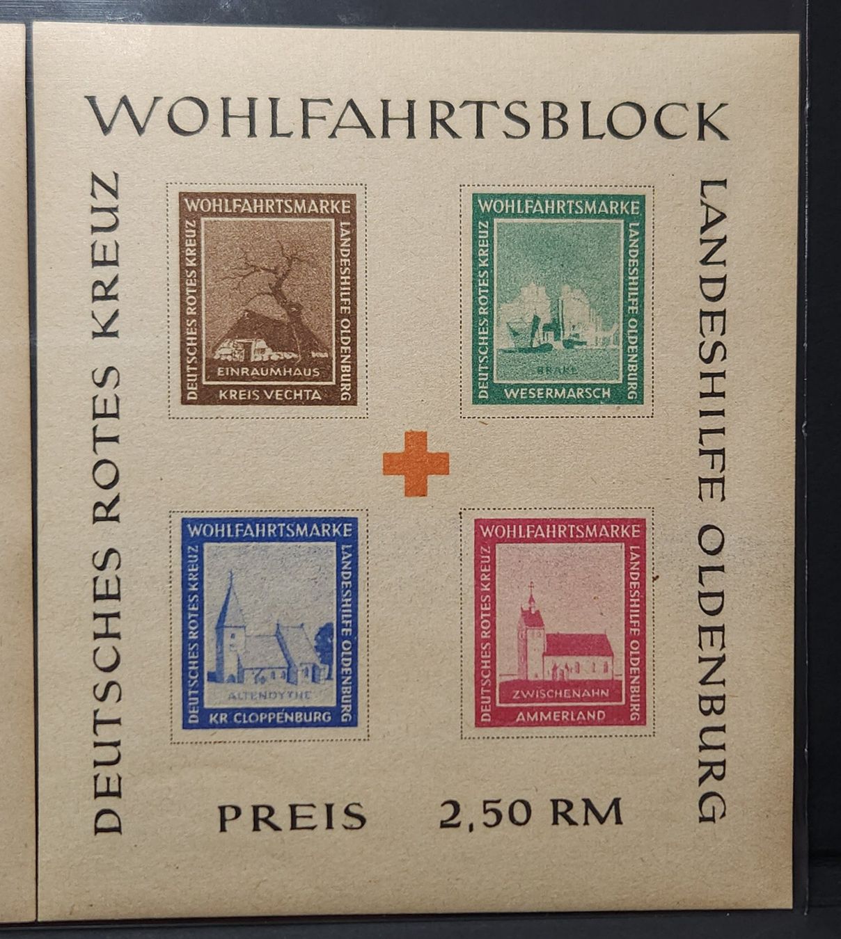 Tutti i francobolli: Oldenburg Block Mi-Nr.l B - ll B Postfrisch Selten – Nuovo (secondo la descrizione) da Kriens venduto da Nidfeld45 2