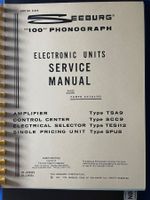 Seeburg 100 Phonograph Service Manual Electronic Units