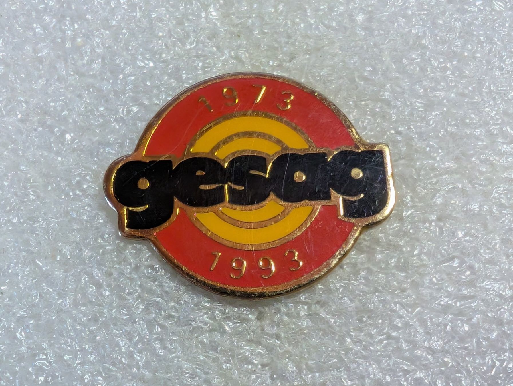 Placchette & Badge: Ansteckpin 191: gesag – Usato da Oppligen venduto da Pin-Fall-Shop