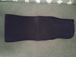 Schwarze Taillenstütze/ Nierengurt Grösse 2XL/3XL 49