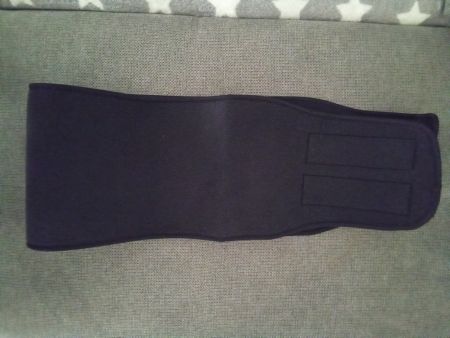 Schwarze Taillenstütze/ Nierengurt Grösse 2XL/3XL 49