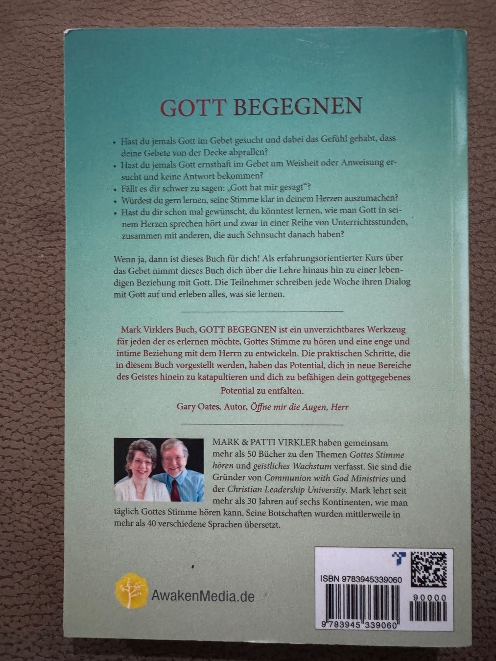 Libri: Mark & Patti Virkler - Gott begegnen – Usato da Dietikon venduto da MuNathy 1