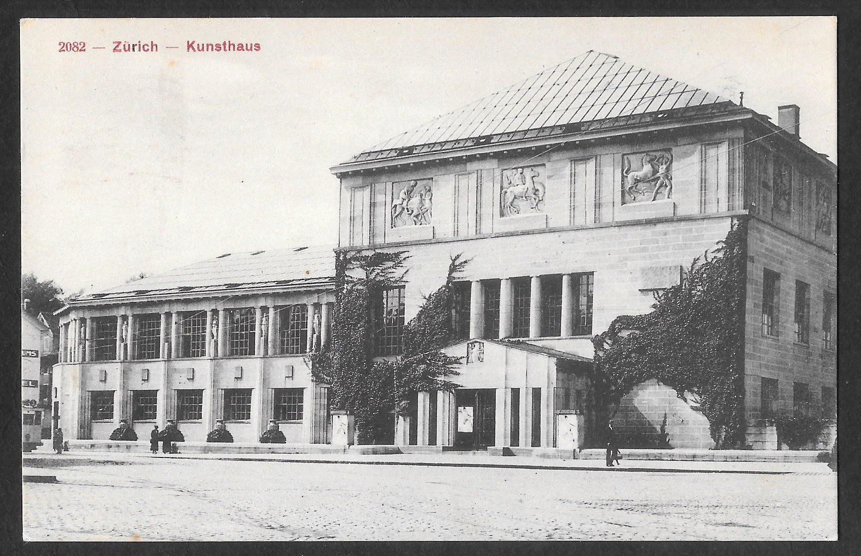 Cartoline postali: Zürich Kunsthaus – Usato da Olten venduto da clotaldi