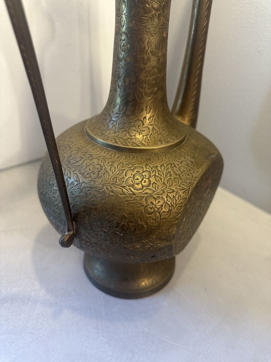 Caraffe: 65cm Messingkanne / Ewer  handgraviert – Usato da Nebikon venduto da Vanessa2003 5