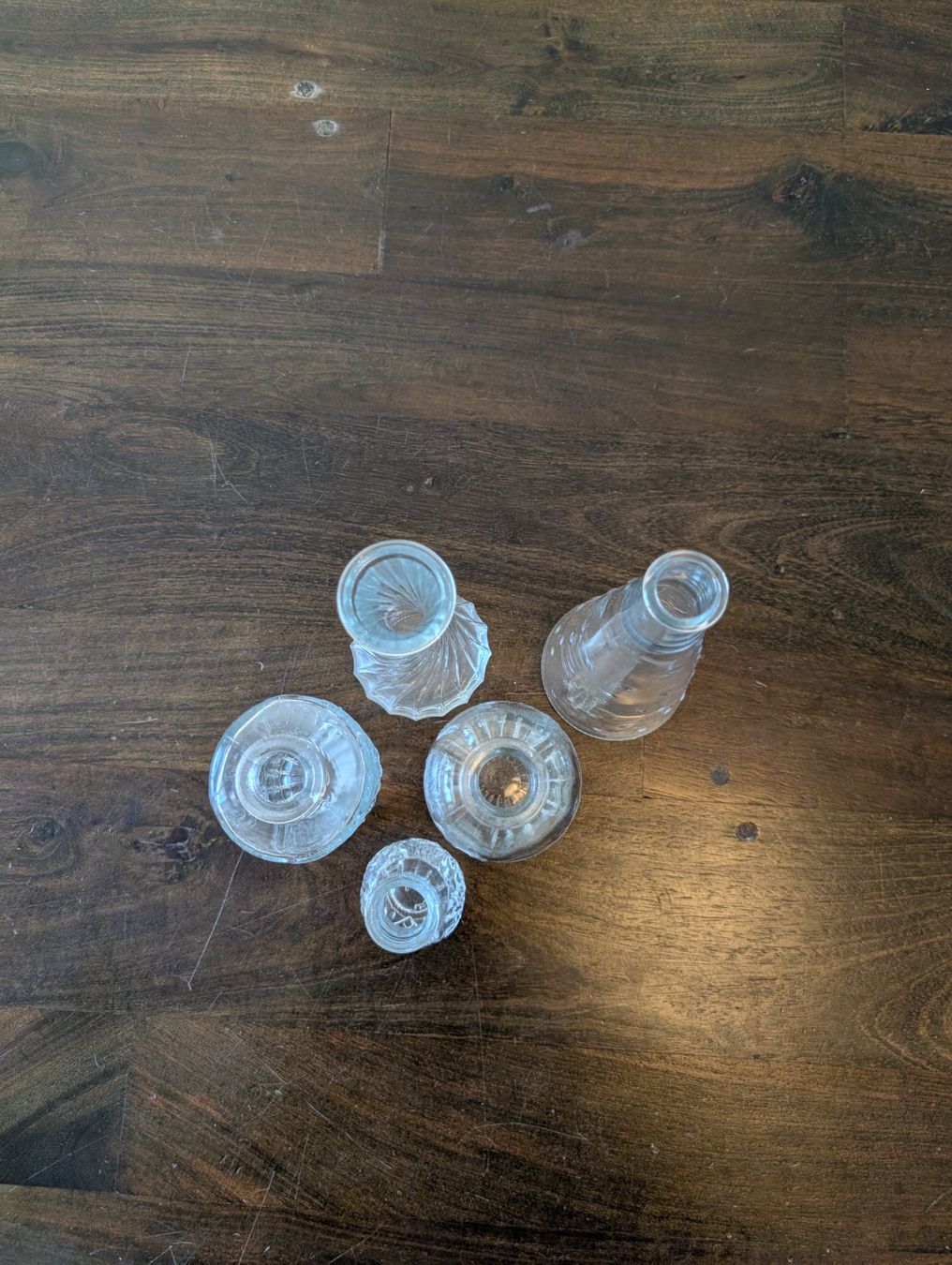 Vasi & Recipienti: Deko Vasen Glas Vintage Style, 5er Set – Nuovo (secondo la descrizione) da Sursee venduto da Sen.Lu 2