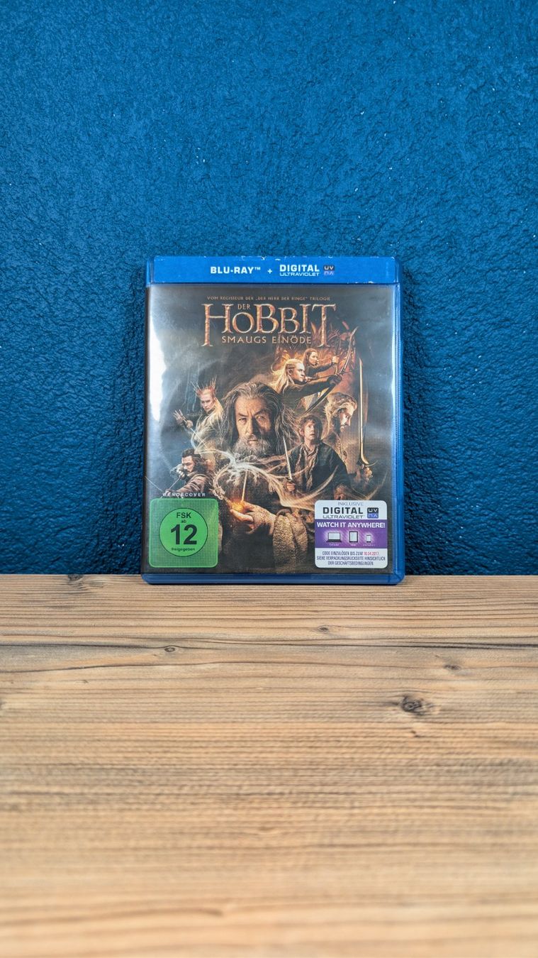 Tutti i DVDs: Der Hobbit Smaugs Einöde Blu-Ray – Usato da Flumenthal venduto da Neondrian