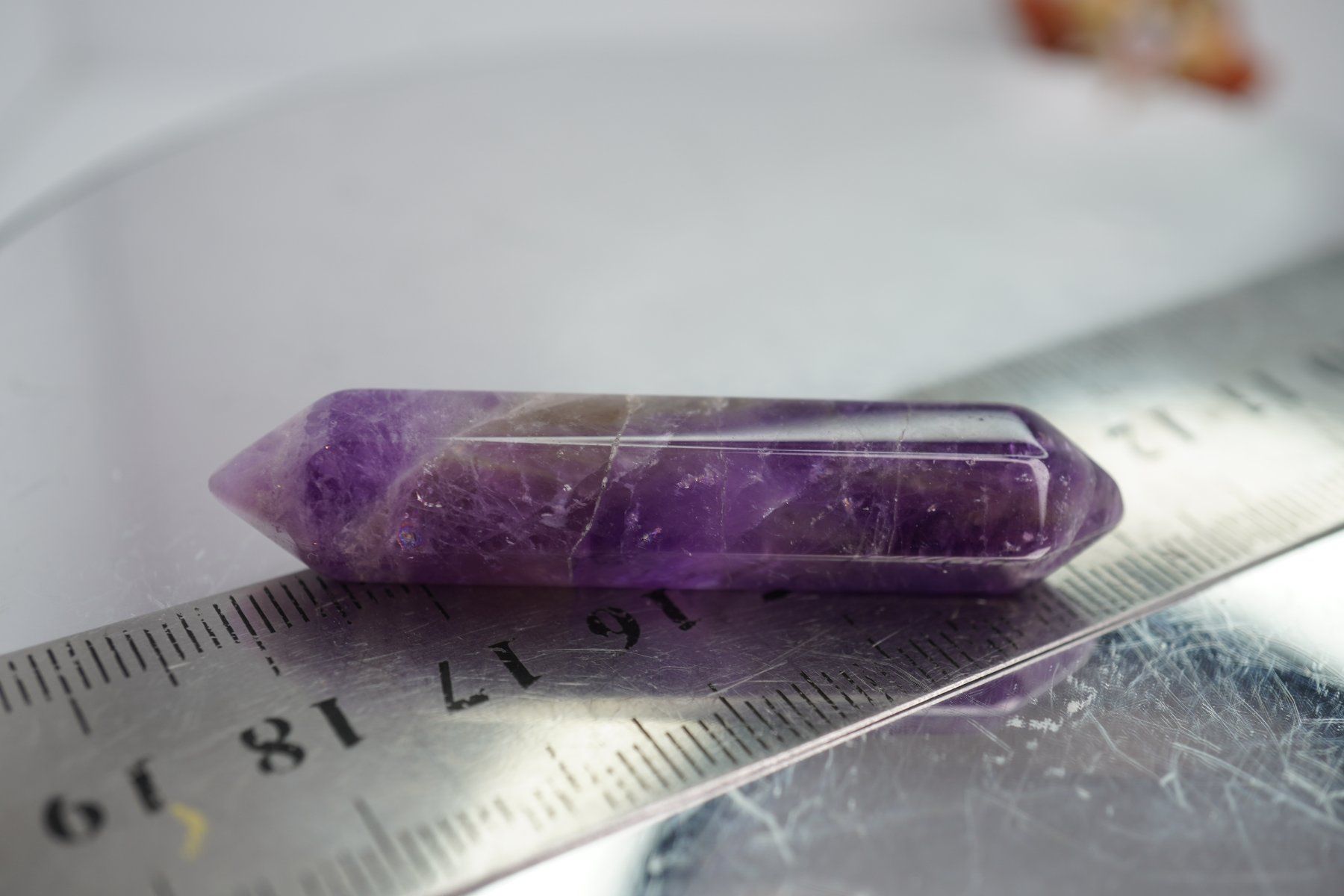 Minerali & Pietre curative: Amethyst   Doppelender 55mm ab 1.- Auktion – Nuovo e nell'imballaggio originale da Eschenbach SG venduto da topstone 2