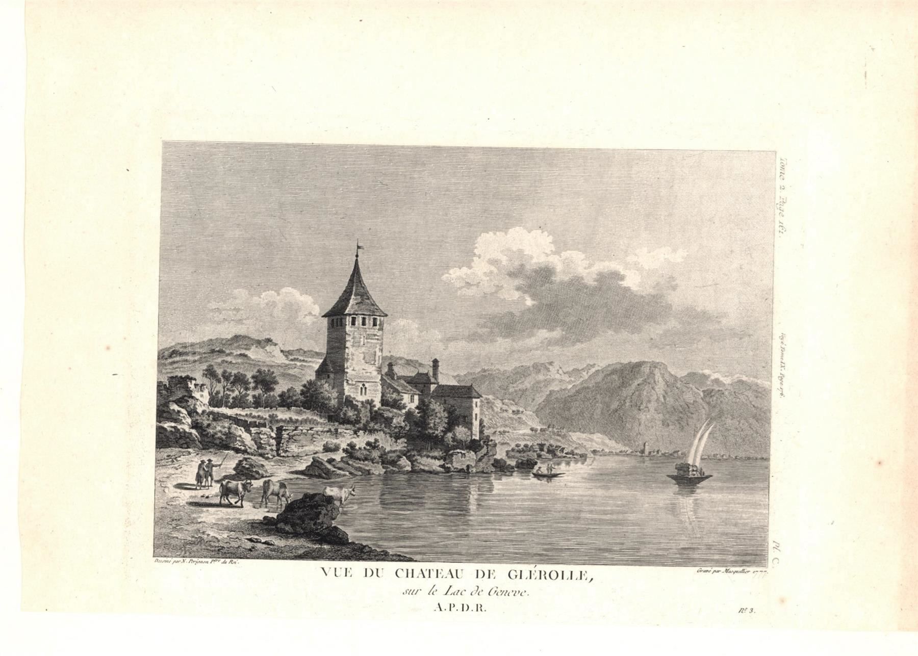 Incisioni: Glérolle Chateau 1780 – Usato da Rafz venduto da Helvet32