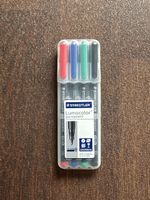 Staedtler Lumocolor Permanent Stifte, 4 Stk., neuwertig