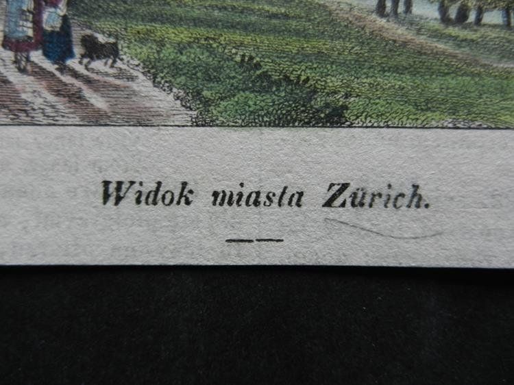 Incisioni: Zürich koloriert – Usato da Risch venduto da Rischli15 2