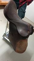 Vielseitigkeits-/Springsattel aus Leder Made in Germany