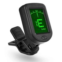 Portofrei Chromatisches Clip-On Stimmgerät Tuner Gitarre