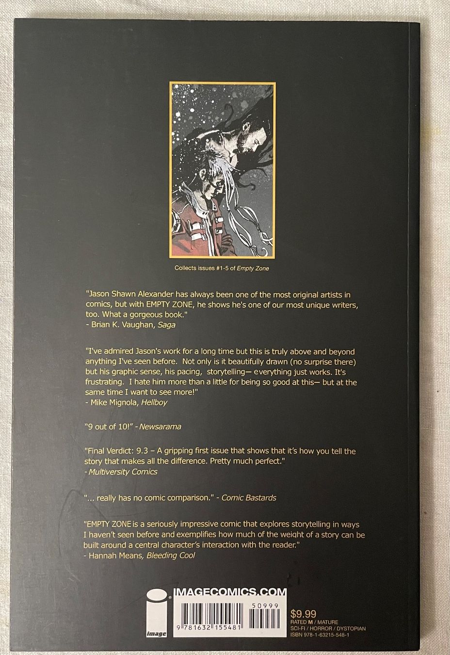 Comics: Empty Zone Volume 1 Comic Jason Shawn Alexander Englisch – Neu (gemäss Beschreibung) aus Winterthur von crave 1