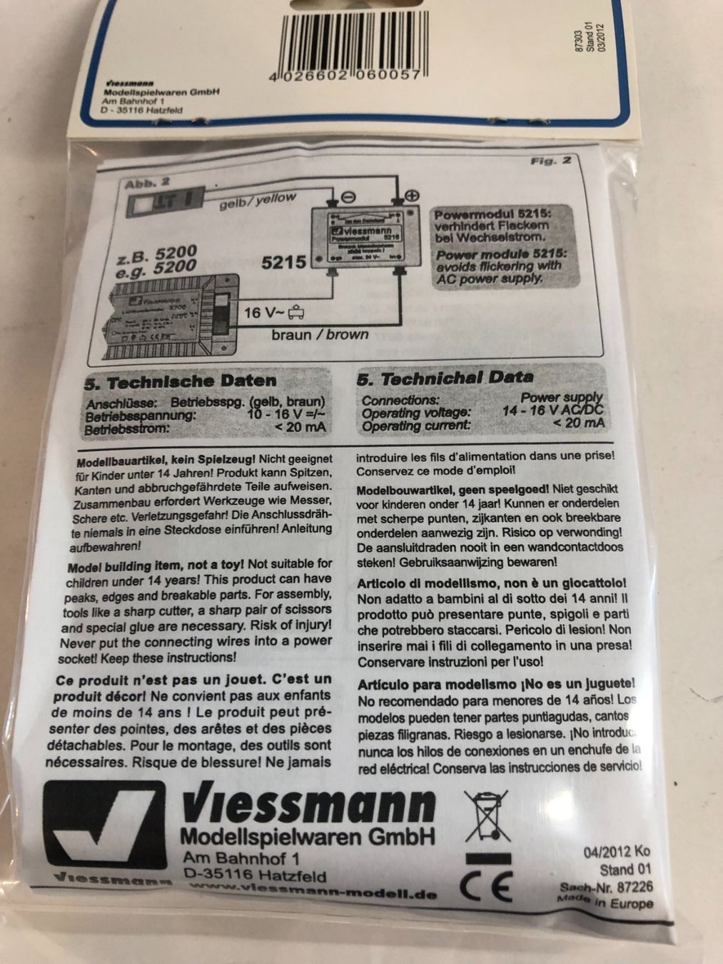 Viessmann Modellini di ferrovie: Viessmann H0 6005 Hausbeleuchtungs-Startset – Nuovo e nell'imballaggio originale da Rodersdorf venduto da Joerg11 1