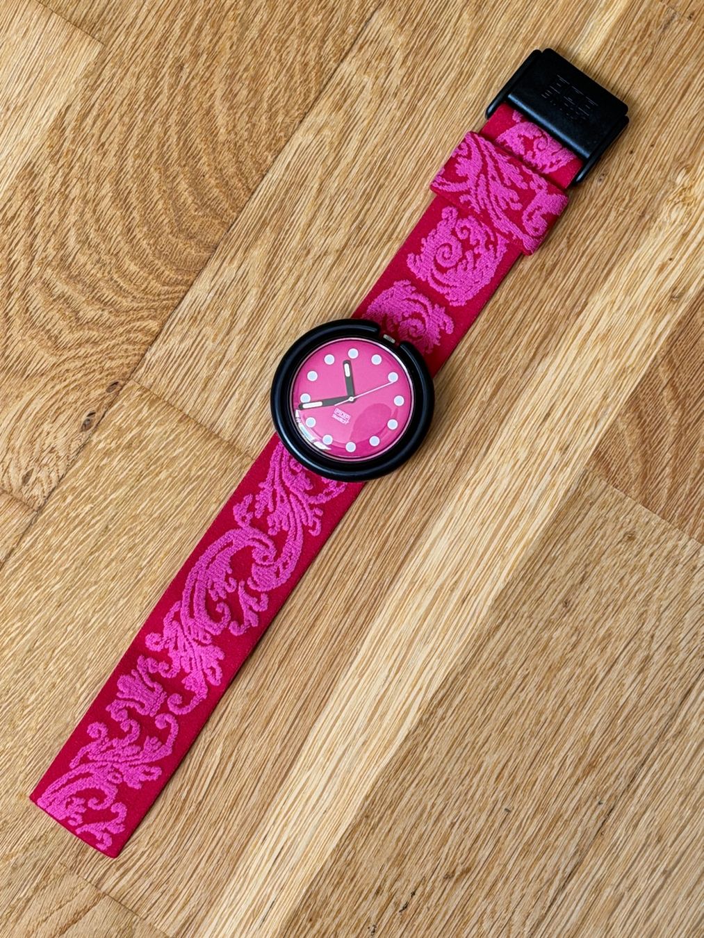 Swatch Uhren: Pop Swatch Red Stop / PWB153, 1991 – Gebraucht aus Adliswil von Ch_Mei 2