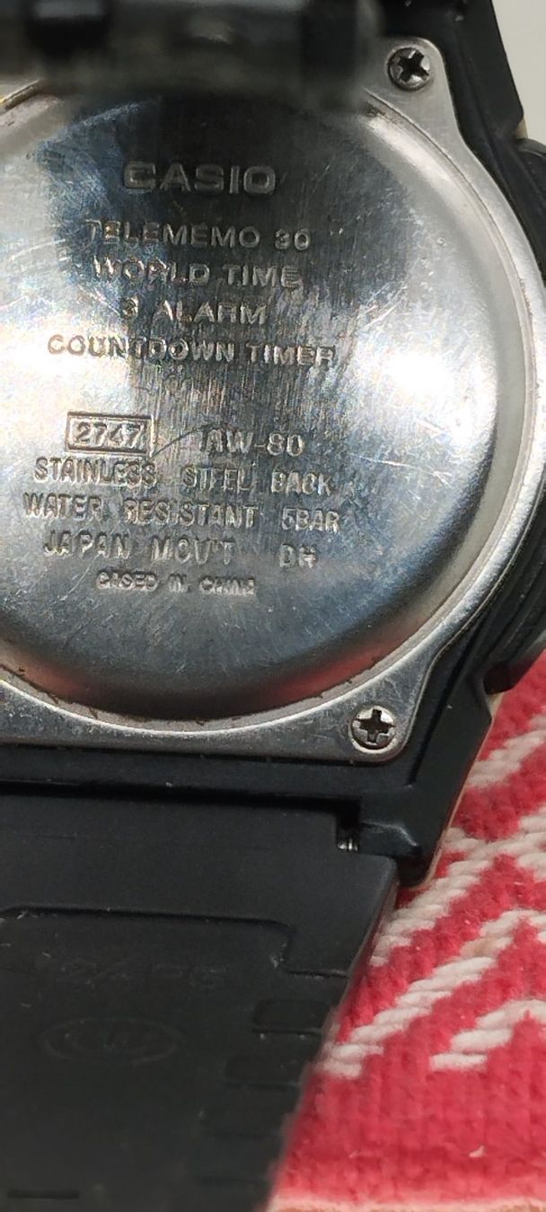 Casio Uhren: Montre casio télé memo – Gebraucht aus La Chaux-de-Fonds von jac_9llg 8