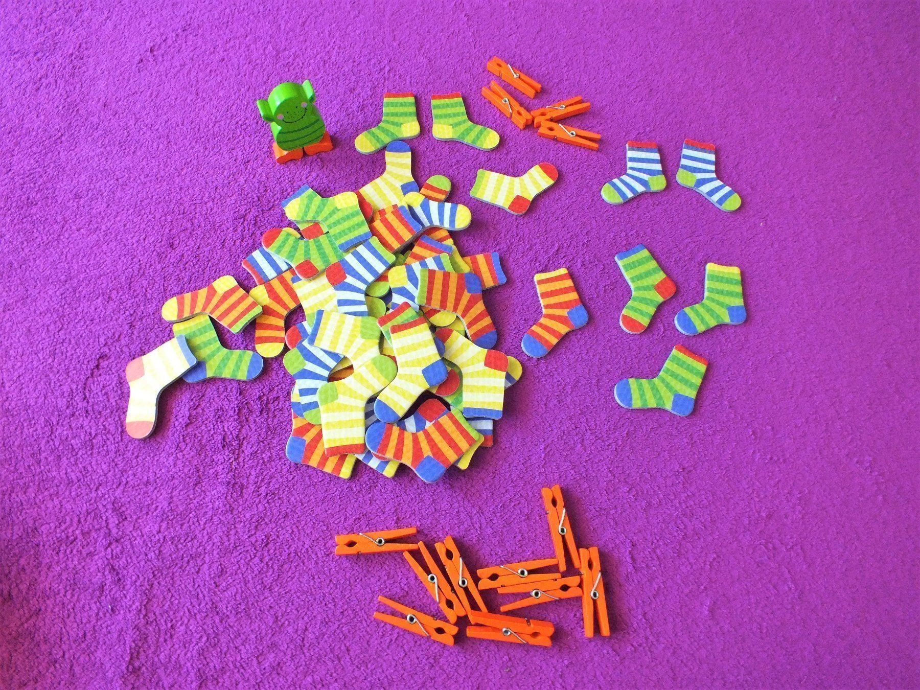Haba Spiele: HABA Spiel - Socken Zocken – Gebraucht aus Müllheim Dorf von Seeeule01 3
