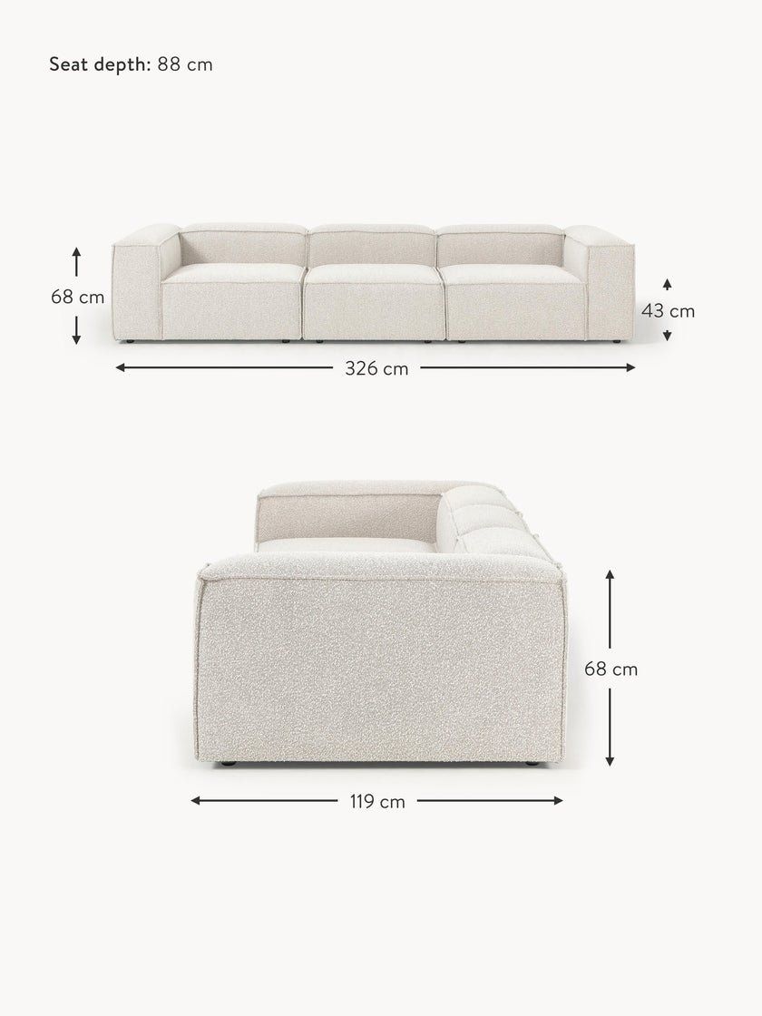 Westwing Divani: Modulares Sofa Lennon aus Bouclé CHF 4399-50% – Nuovo (secondo la descrizione) da Otelfingen venduto da Yvonne_Outlet 9