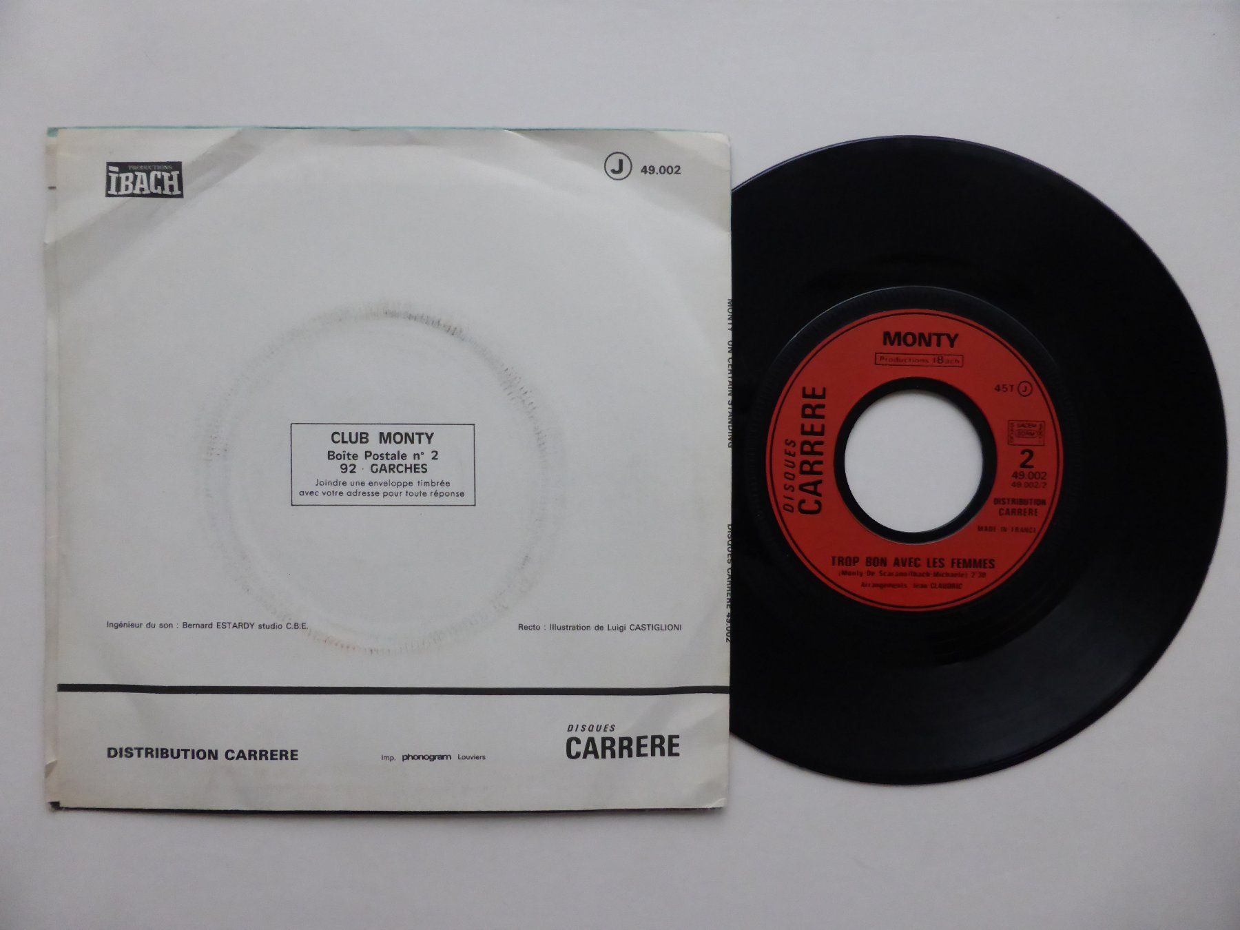 Dischi in vinile: VINYL SINGLE   MONTY – Usato da Küssnacht am Rigi venduto da Mondkinder 1