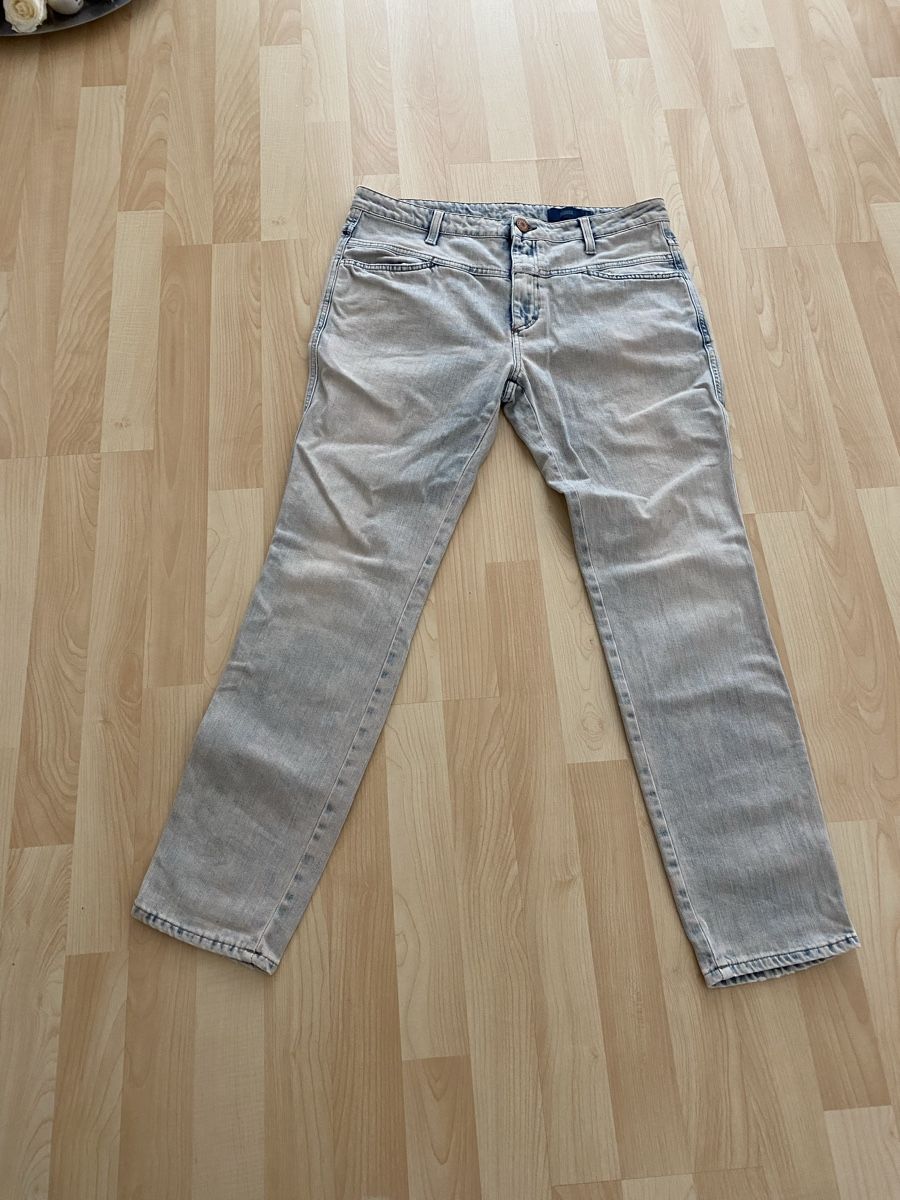 Closed Jeans: Closed Cropped worker Jeans – Usato da Davos Platz venduto da maya2104