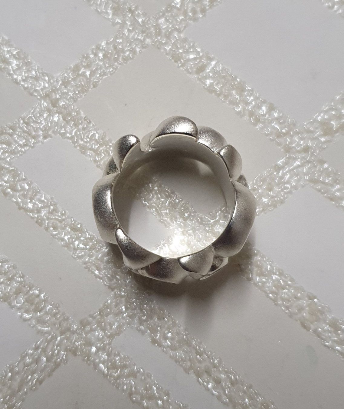 Anelli: Neu: breiter Ring  Gr. 54 / 925 Silber mit 8 Zirkonen – Nuovo (secondo la descrizione) da Muri AG venduto da Edlerweiss 3