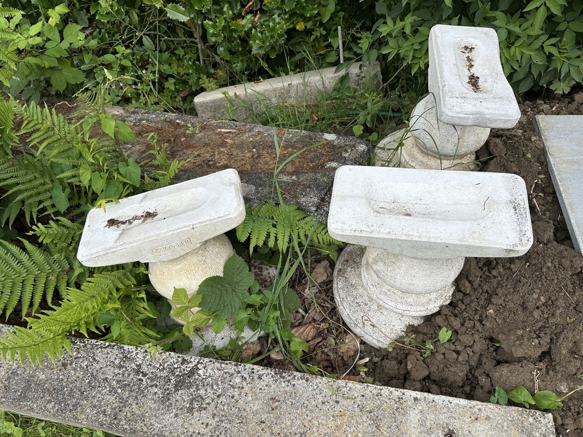 Panchine: 2x Beton Gartenbank – Usato da Rosshäusern venduto da maexuu 2